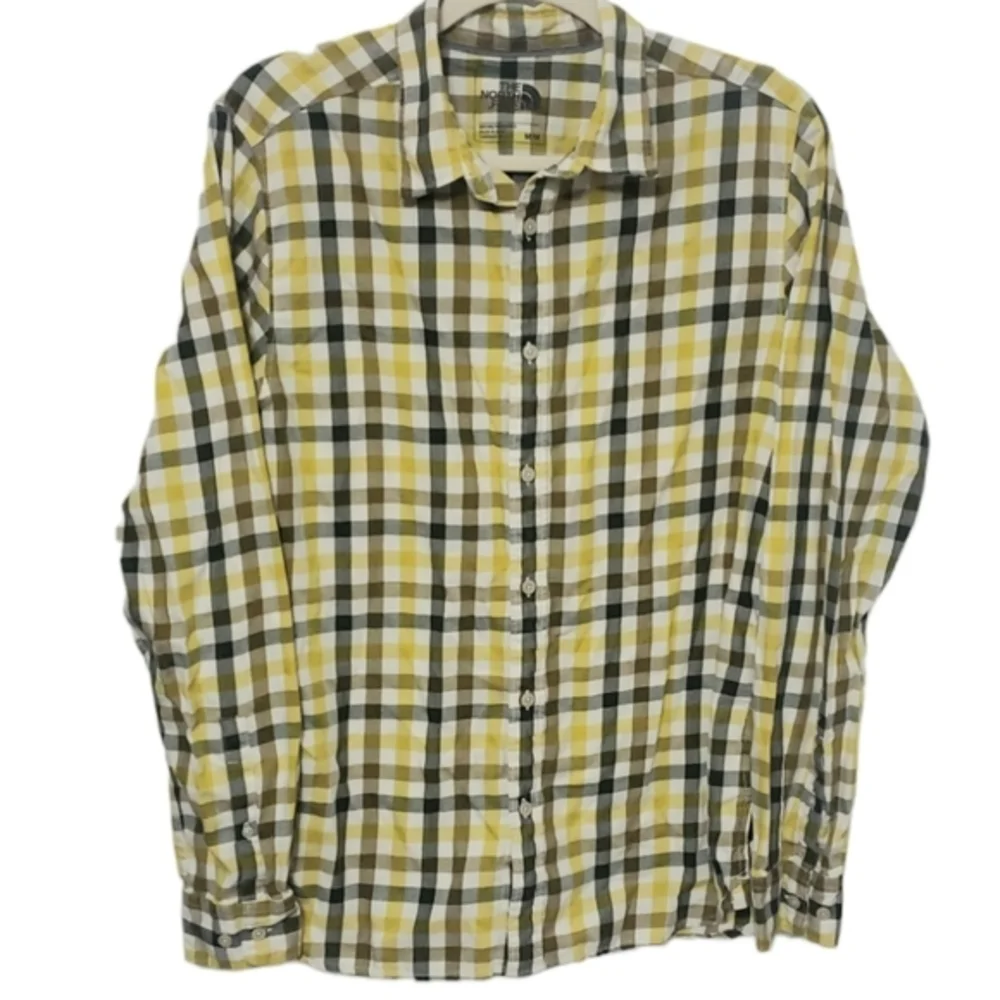 The North Face‎ Men's Plaid Checks Button-up Long Sleeve Size Medium